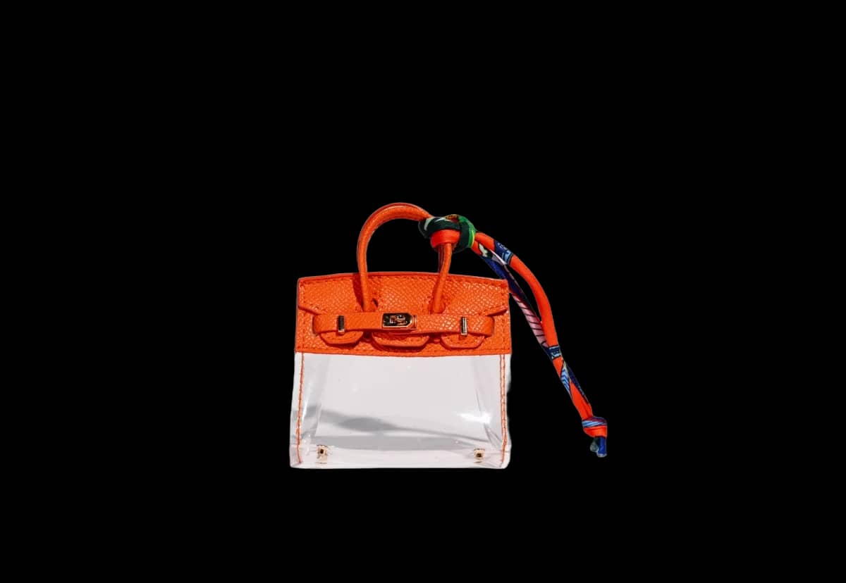 Stylová mini kabelka ORANŽOVÁ 2