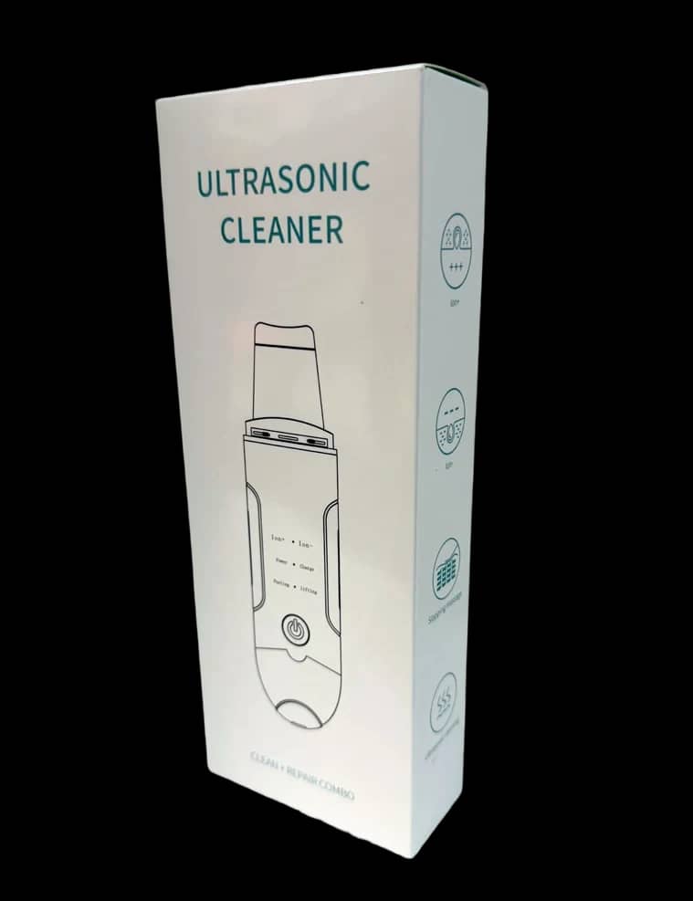 Ultrazvuková špachtle na pleť – Ultrasonic Cleaner (Clean + Repair Combo)