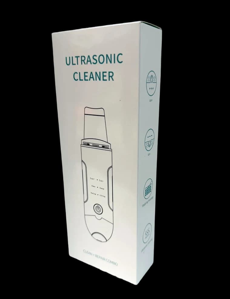 Ultrazvuková špachtle na pleť – Ultrasonic Cleaner (Clean + Repair Combo)